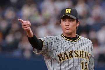 メジャー挑戦する藤浪の画像